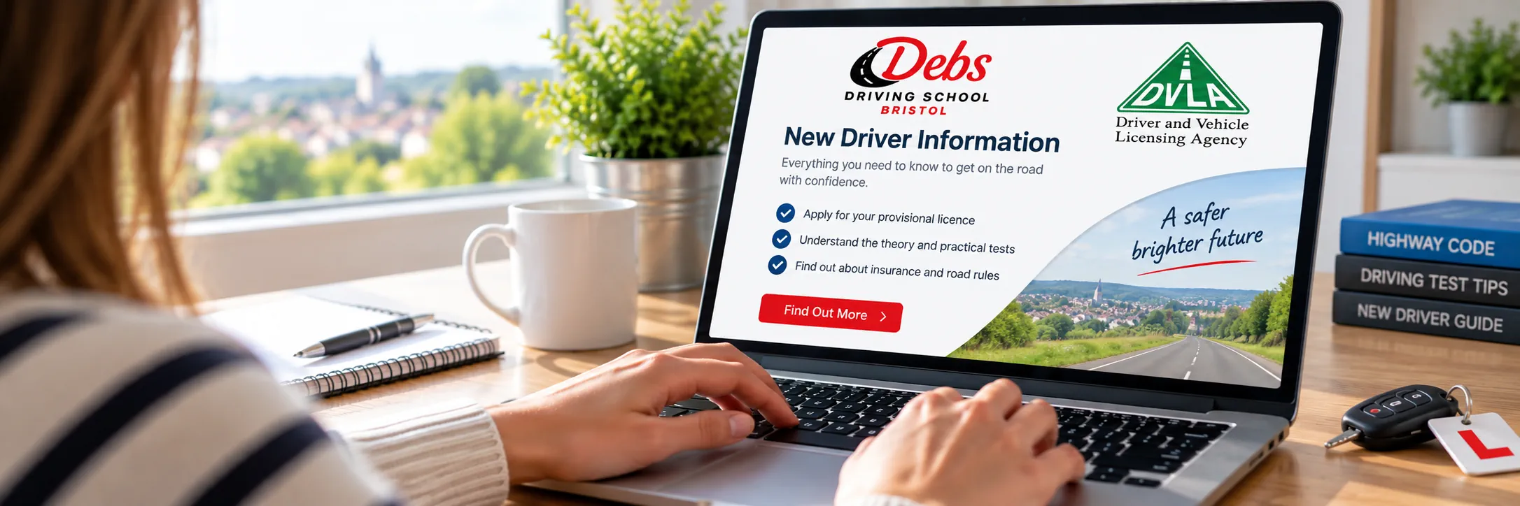 New driver information from Debs Driving School Bristol